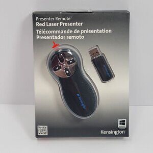 Kensington Wireless Presenter with Red Laser Pointer NEW